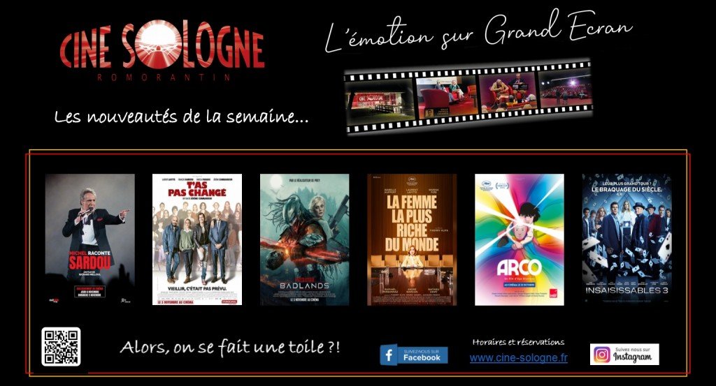 actualité CETTE SEMAINE AU CINEMA